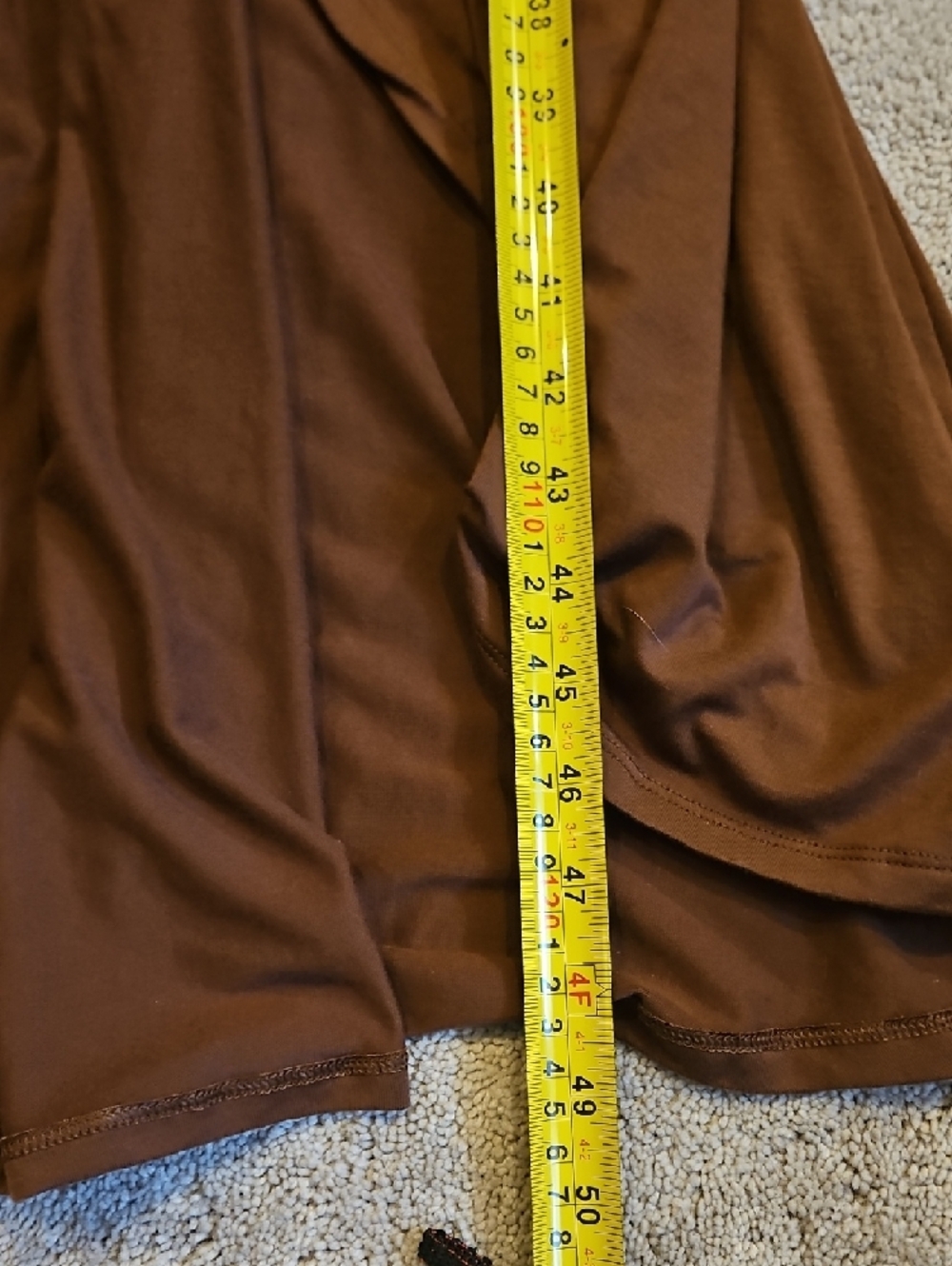 Quince Brown Maxi Wrap Dress - Picture 8 of 11